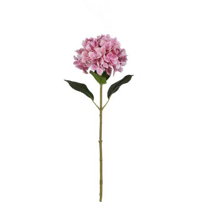 Picture of 63cm UV RESISTANT SINGLE LARGE HYDRANGEA PINK