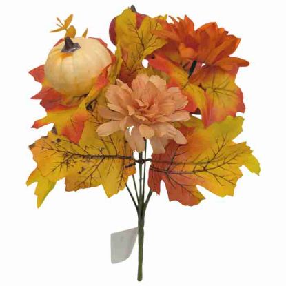 Picture of 30cm AUTUMN MIXED BUSH ORANGE