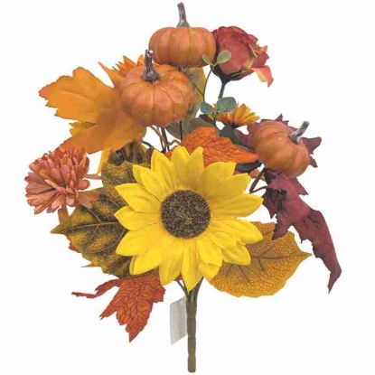 Picture of 47cm AUTUMN MIXED BUSH ORANGE