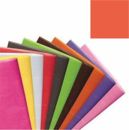 Picture of TISSUE PAPER 500 X 750mm (17gsm) X 240 SHEETS ORANGE