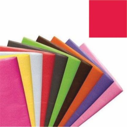Picture of TISSUE PAPER 500 X 750mm (17gsm) X 240 SHEETS DEEP PINK