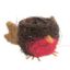 Picture of 20cm SALIM & COCO FIBRE ROBIN PLANTER BROWN/RED
