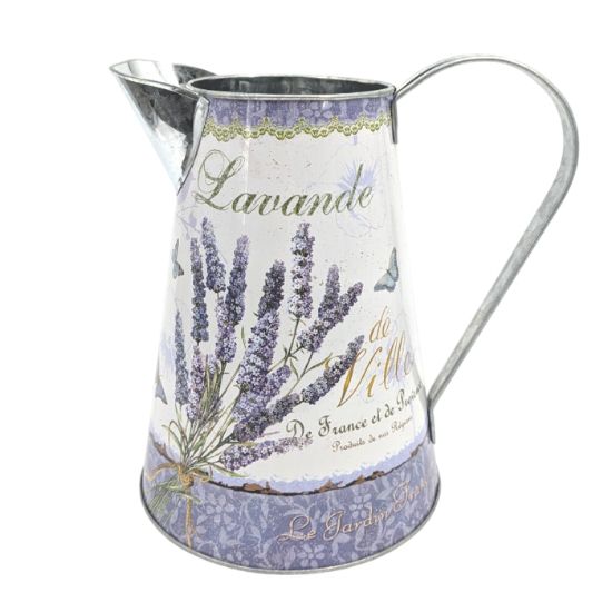 Picture of 21cm METAL JUG WITH HANDLE - LAVENDER