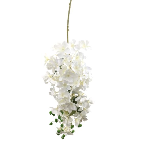 Picture of 108cm LARGE TRAILING HYDRANGEA IVORY