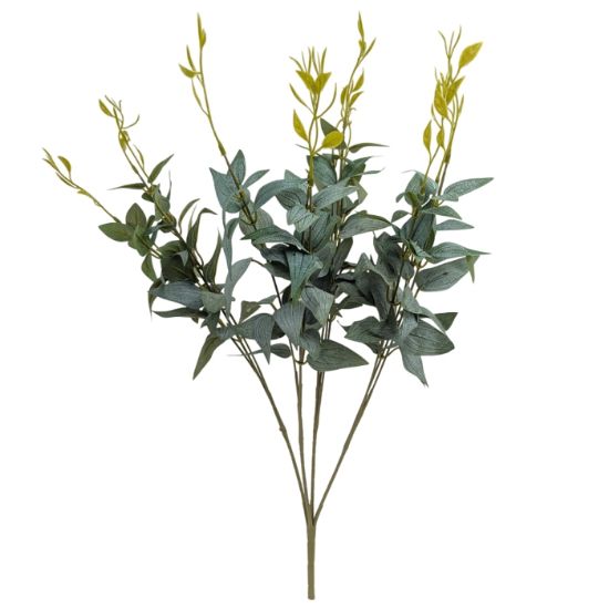Picture of 58cm ITALIAN RUSCUS FOLIAGE BUSH GREY/GREEN