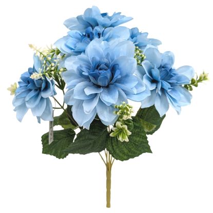 Picture of 42cm DAHLIA BUSH BLUE