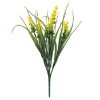 Picture of 34cm VERONICA BUSH WITH GRASS ASSORTED X 60pcs