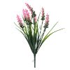 Picture of 34cm VERONICA BUSH WITH GRASS ASSORTED X 60pcs