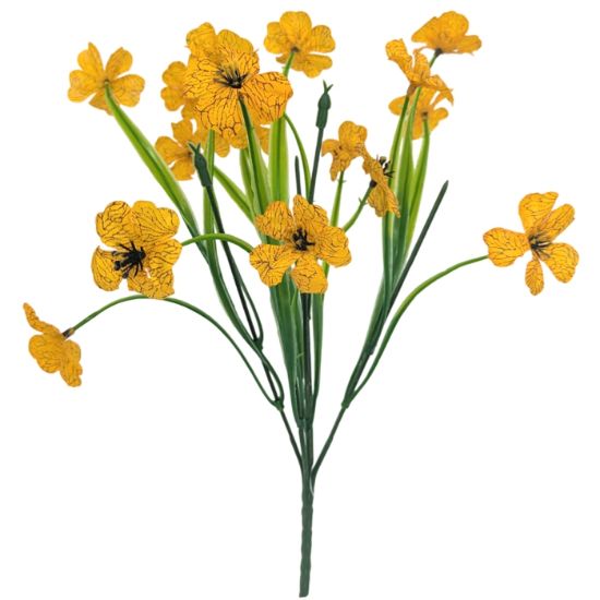 33cm MINI DAISY BUSH ASSORTED X 60pcs. Florist Sundries,Floral Supplies ...