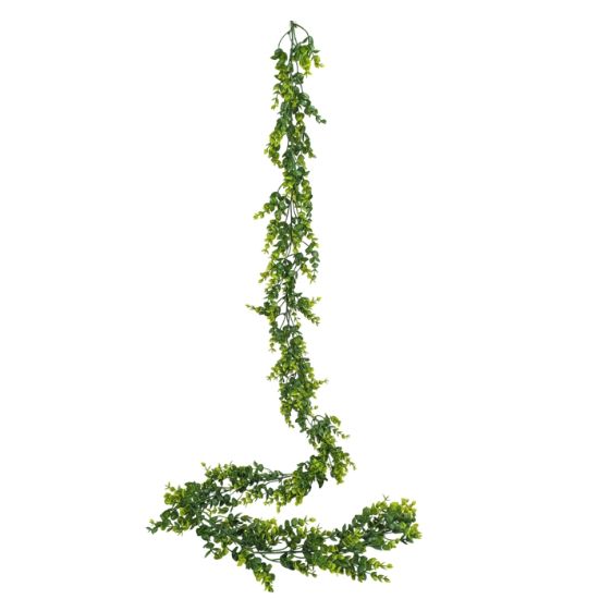 Picture of 180cm PLASTIC EUCALYPTUS GARLAND GREEN