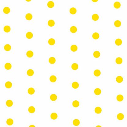 Picture of CELLOPHANE  ROLL 80cm X 100met DOTS YELLOW