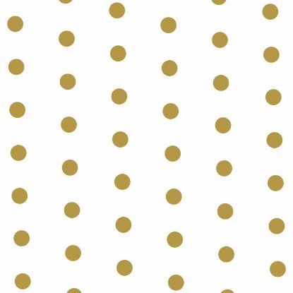 Picture of CELLOPHANE  ROLL 80cm X 100met DOTS GOLD