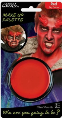 Picture of AMSCAN CREATE MAKE UP PALETTE RED 14g