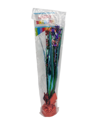 Picture of AMSCAN 45cm HAPPY BIRTHDAY SPRAY TABLE CENTREPIECE