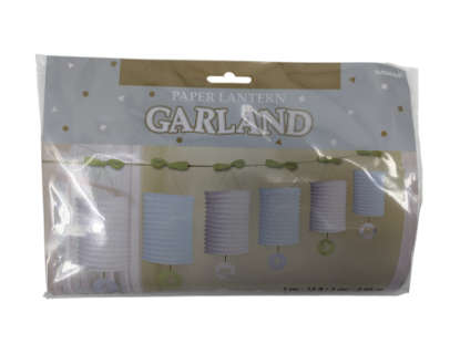 Picture of AMSCAN 12ft (3.65met) PAPER LANTERN GARLAND