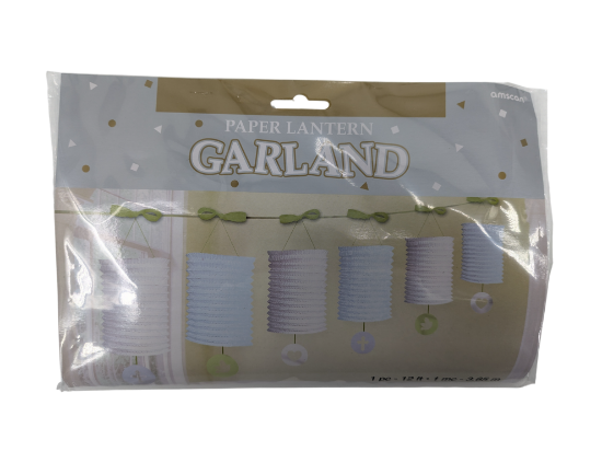 Picture of AMSCAN 12ft (3.65met) PAPER LANTERN GARLAND