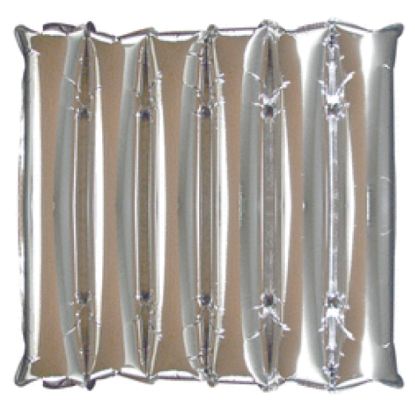 Picture of ANAGRAM FOIL BALLON - LARGE SHAPE 21" HALF DECORATOR PANEL SILVER X 3pcs