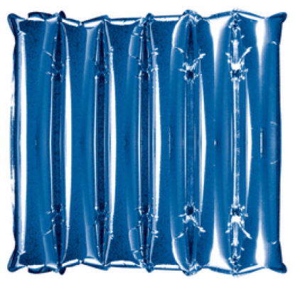 Picture of ANAGRAM FOIL BALLON - LARGE SHAPE 21" HALF DECORATOR PANEL BLUE X 3pcs