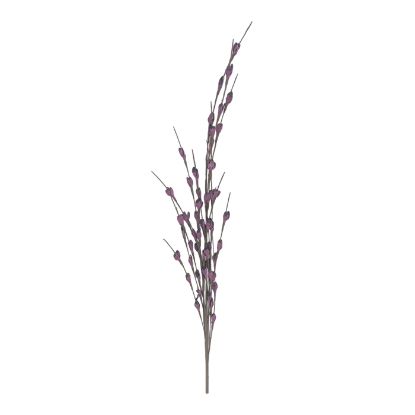 Picture of 63cm FOAM LEAF SPRAY PURPLE X 24pcs