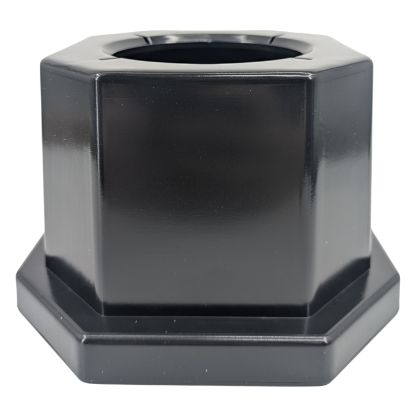 Picture of 18.5cm GRAVE VASE BLACK NO PRINT