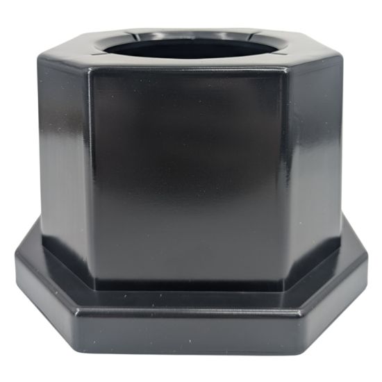 Picture of 18.5cm GRAVE VASE BLACK NO PRINT