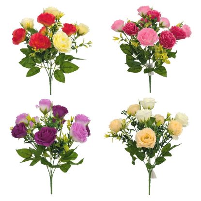 Picture of ROSE SPRING BUSH ASSORTED X 48pcs