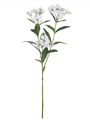 Picture of 68cm PERIWINKLE SPRAY WHITE/RED