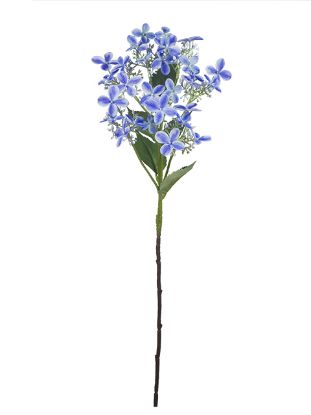 Picture of 62cm WILD HYDRANGEA SPRAY BLUE