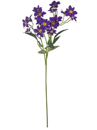 Picture of 72cm MINI CLEMATIS SPRAY PURPLE