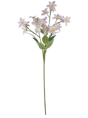 Picture of 72cm MINI CLEMATIS SPRAY LIGHT PINK/WHITE