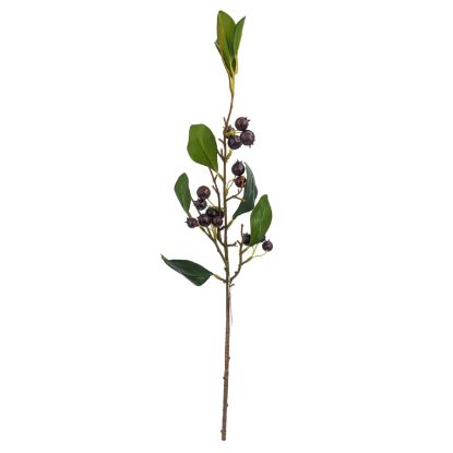 Picture of 65cm HYPERICUM BERRY SPRAY BURGUNDY